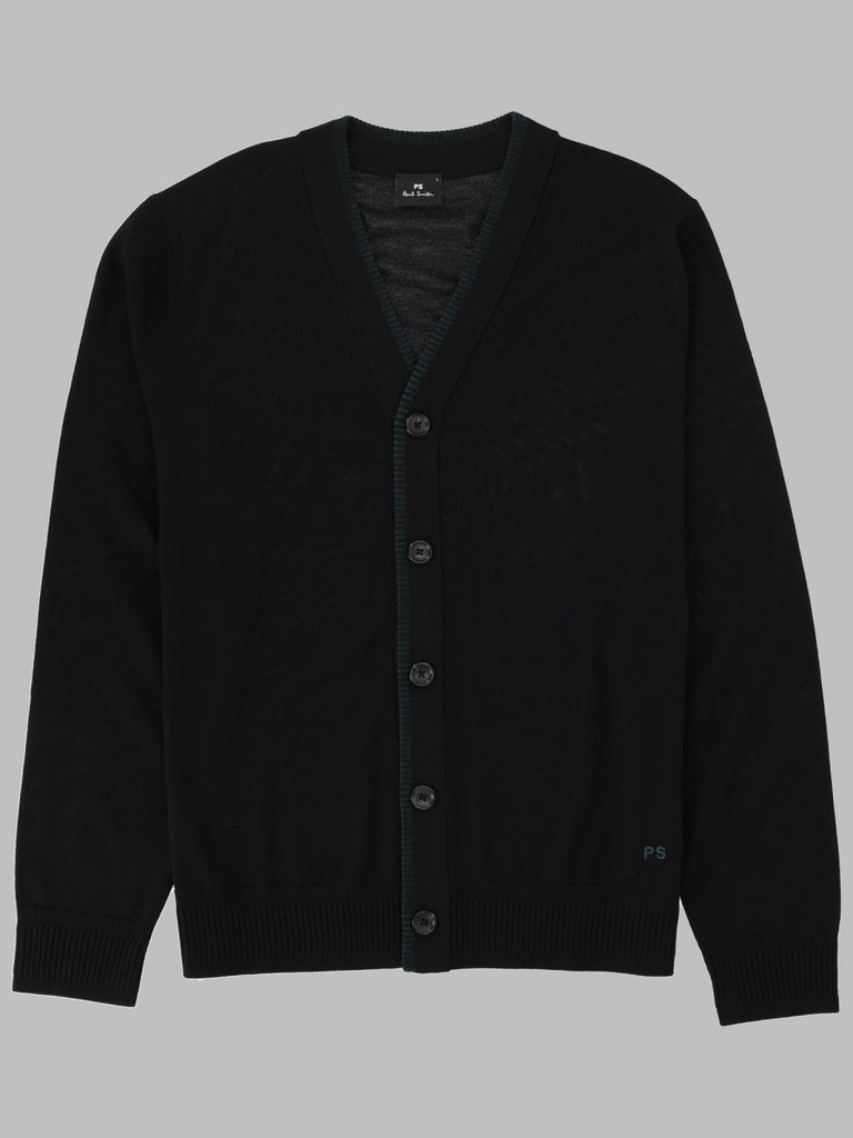CARDIGAN IN LANA MERINO CON BOTTONI