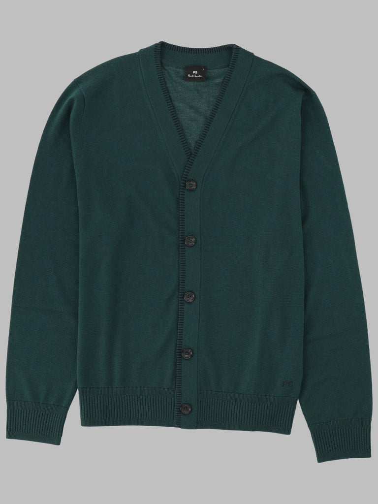 CARDIGAN IN LANA MERINO CON BOTTONI