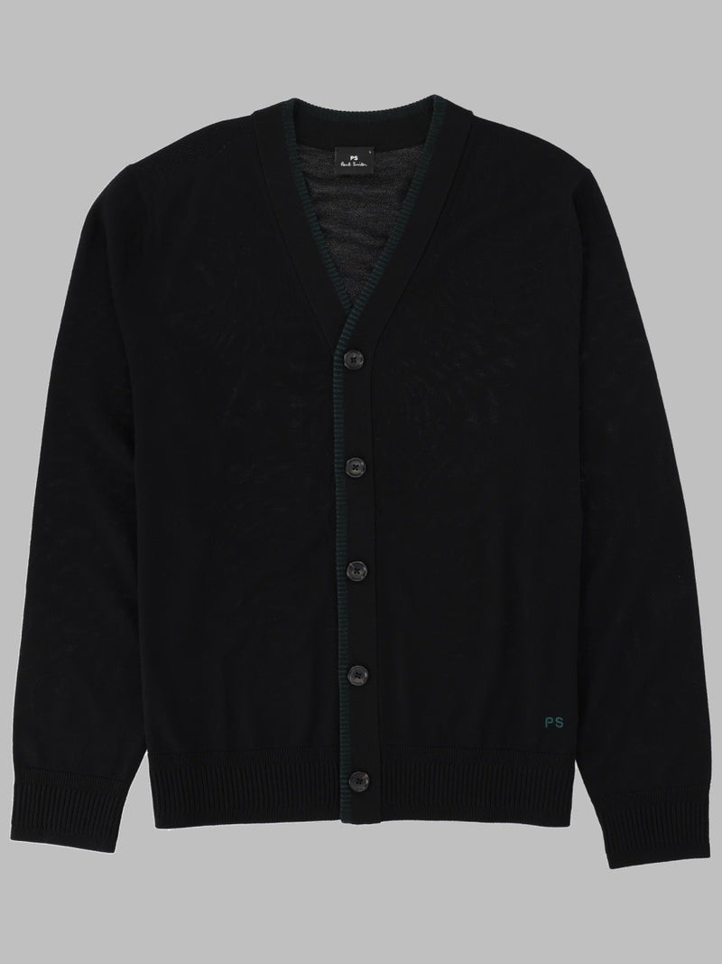 CARDIGAN IN LANA MERINO CON BOTTONI