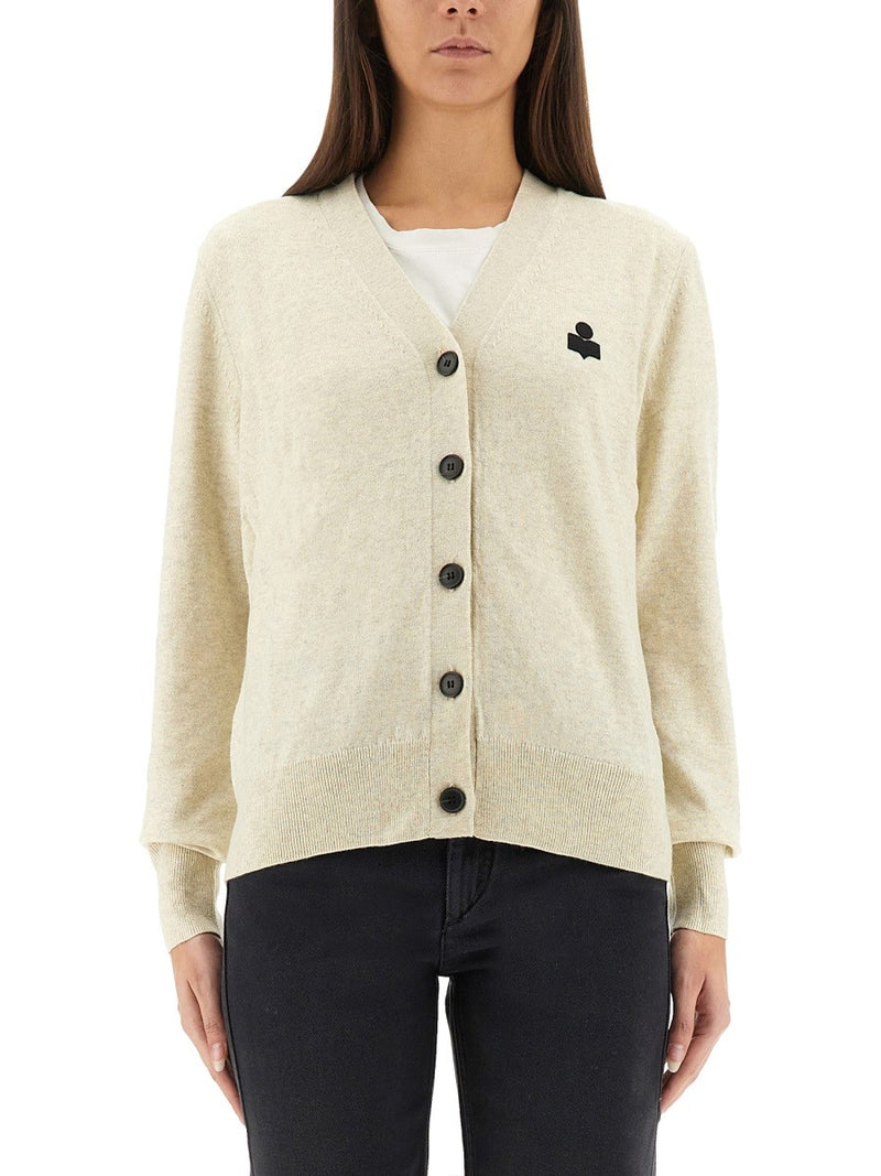 CARDIGAN "KARIN" WITH LOGO