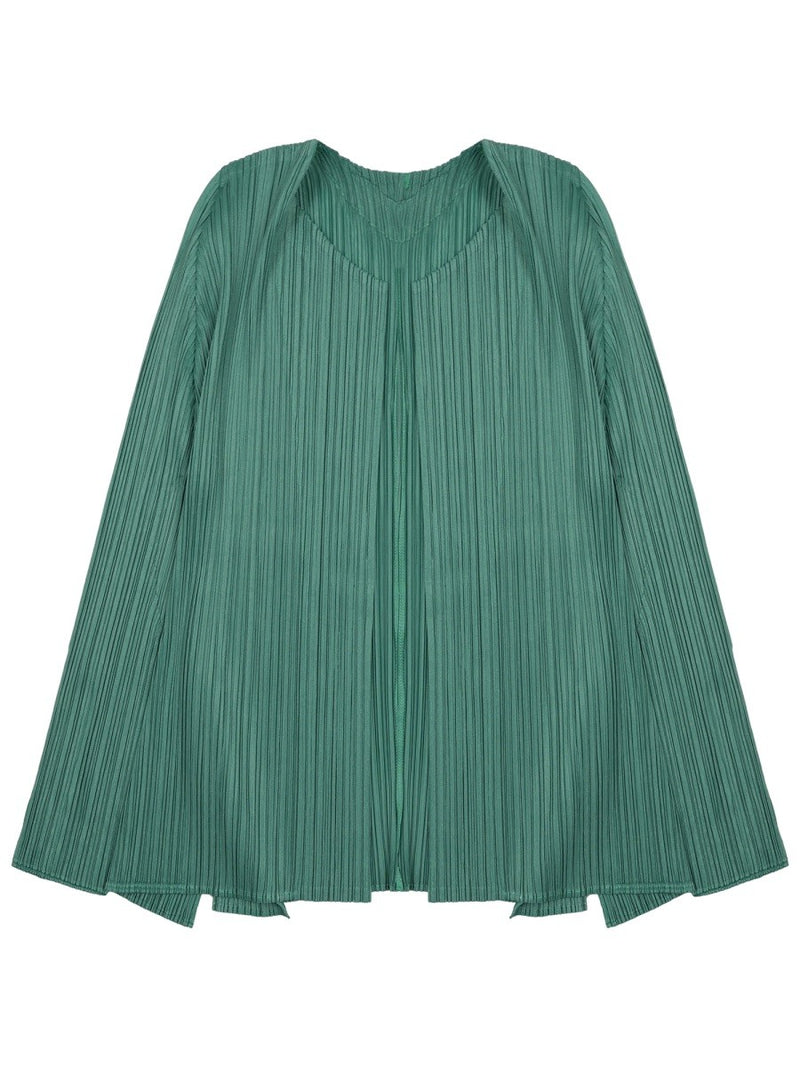 CARDIGAN PLISSETTATO