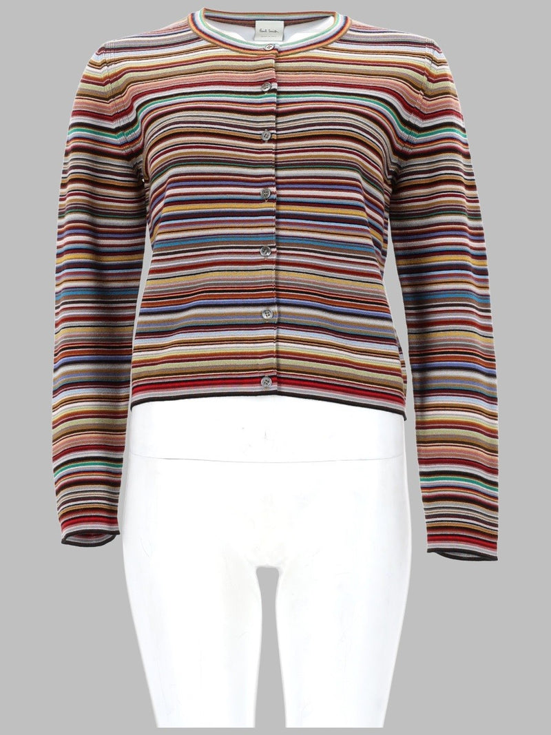 CARDIGAN "SIGNATURE STRIPE"