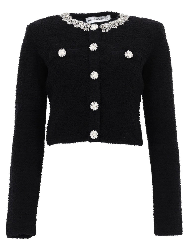 CARDIGAN WITH JEWEL BUTTONS