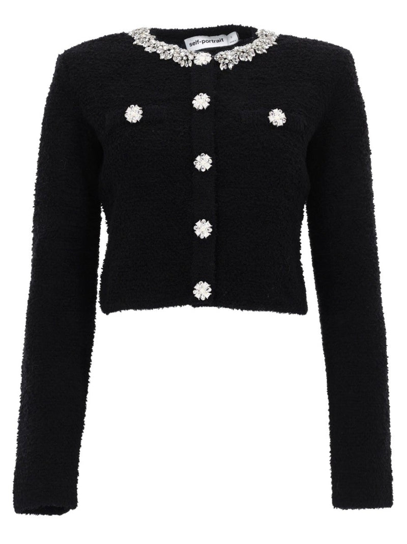 CARDIGAN WITH JEWEL BUTTONS