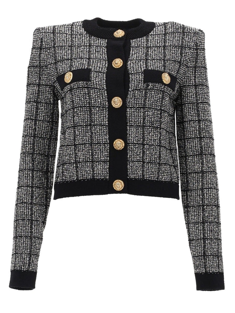 CARDIGAN WITH JEWEL BUTTONS