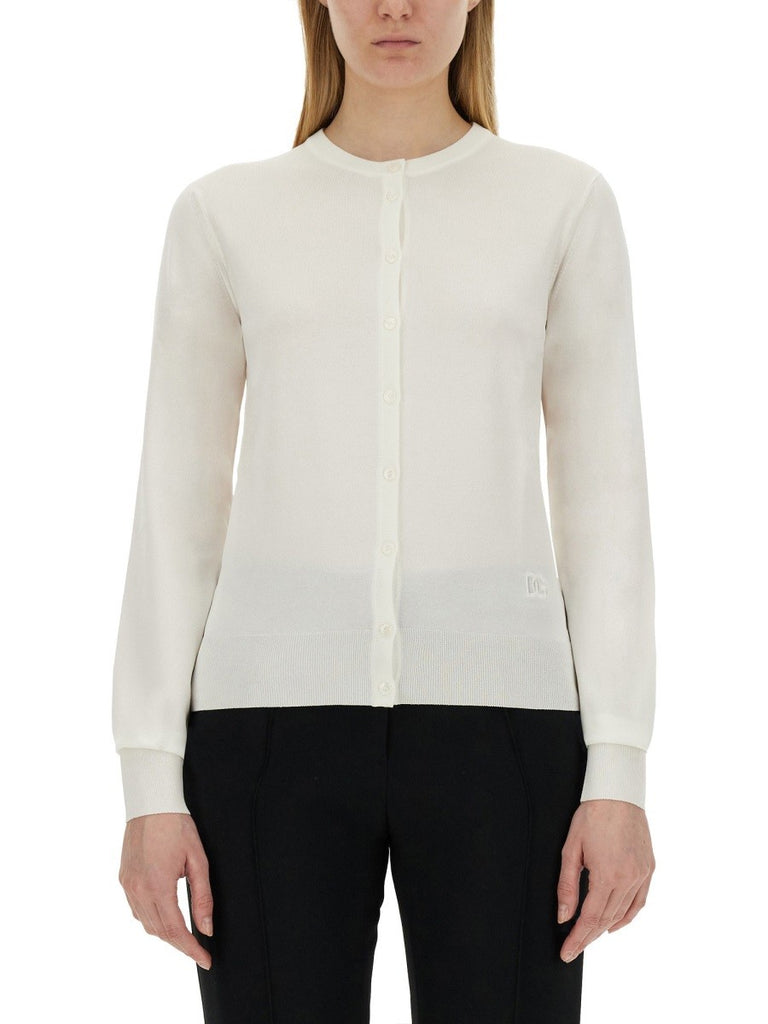 CARDIGAN WITH LACE INLAYS