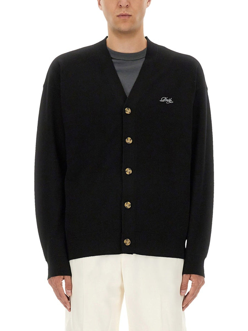 CARDIGAN WITH LOGO EMBROIDERY