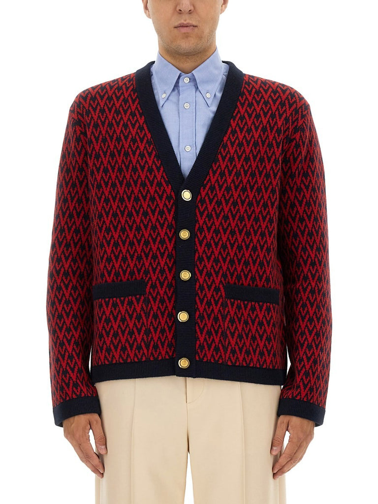 CARDIGAN WITH "TOUTE LA V" PATTERN