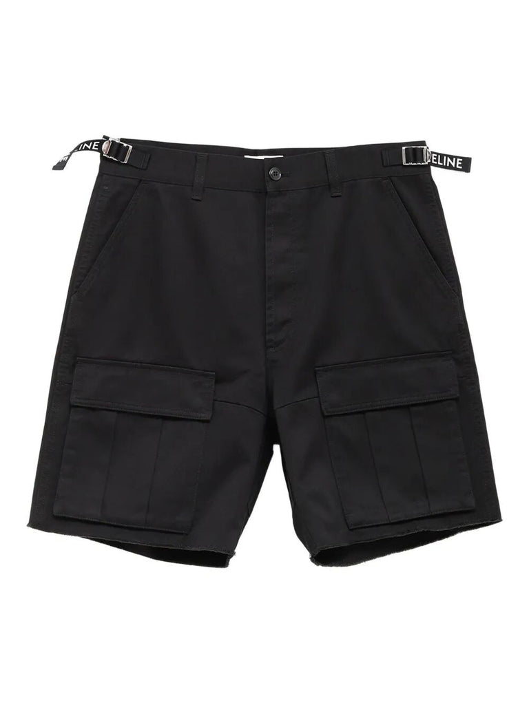 Cargo cotton bermuda shorts
