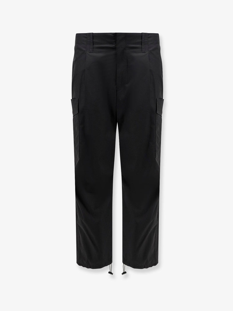 Cargo stretch cotton trousers