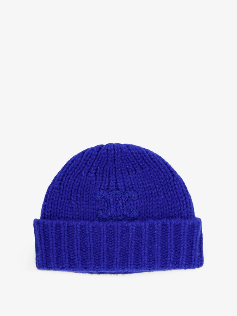 Cashmere and silk Triomphe hat