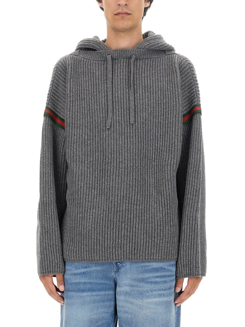 CASHMERE AND WOOL SWEATER