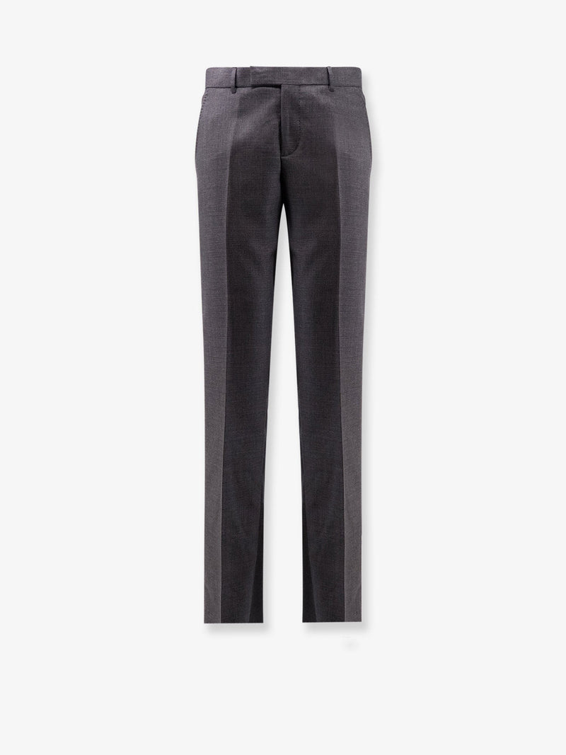 Cashmere and wool trousers