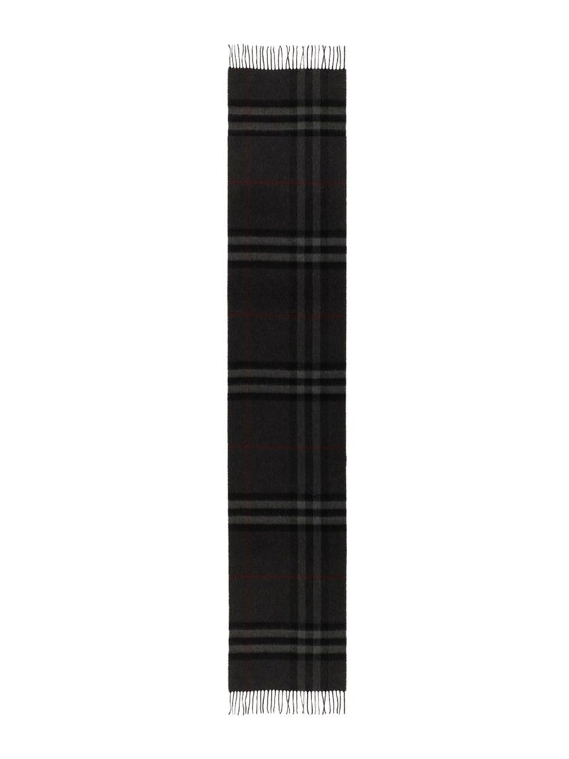 CASHMERE CHECK SCARF