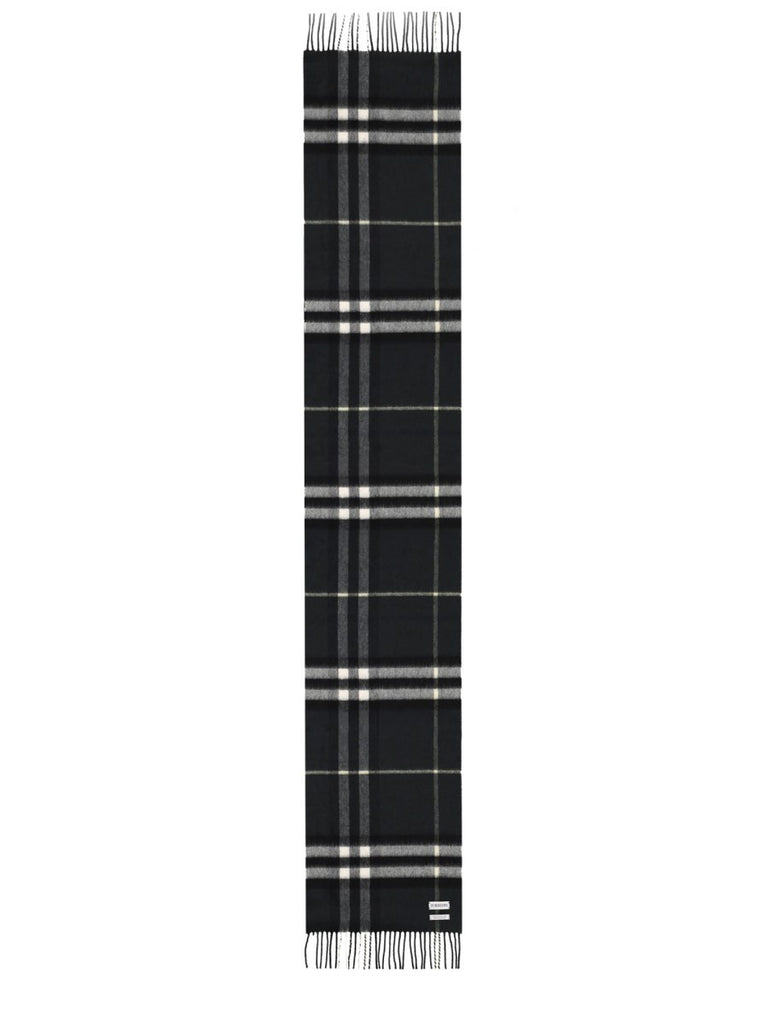 CASHMERE CHECK SCARF