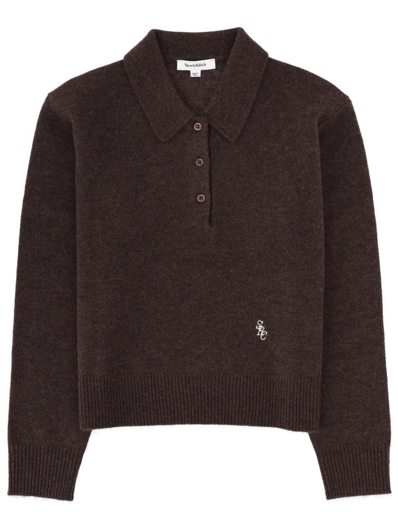 CASHMERE POLO SHIRT