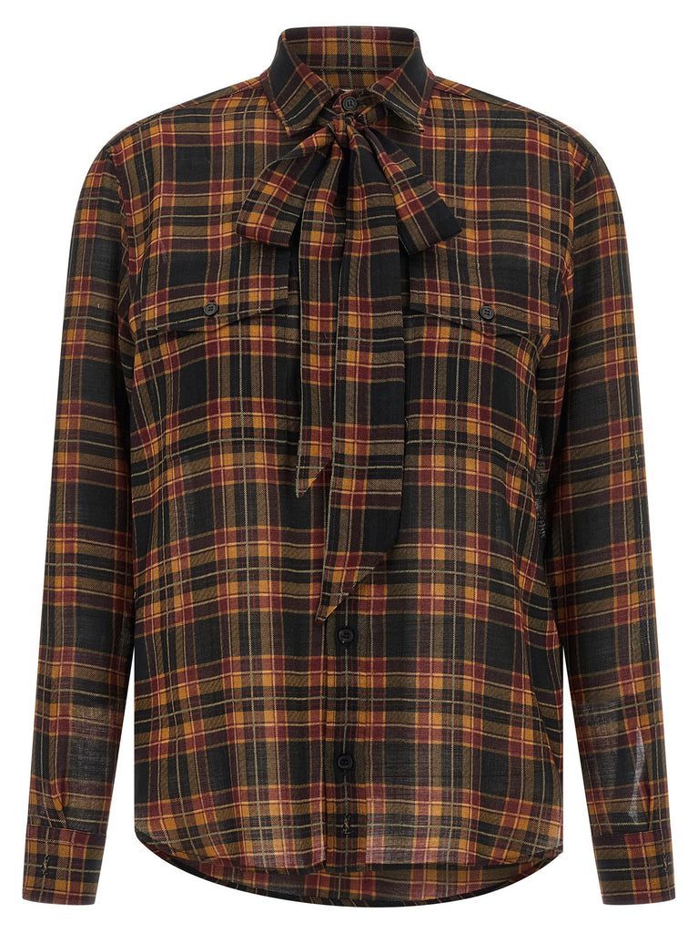'Cassandre' lavallière shirt