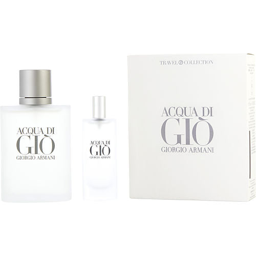 ACQUA DI GIO - EDT SPRAY 3.4 OZ & EDT SPRAY 0.5 OZ