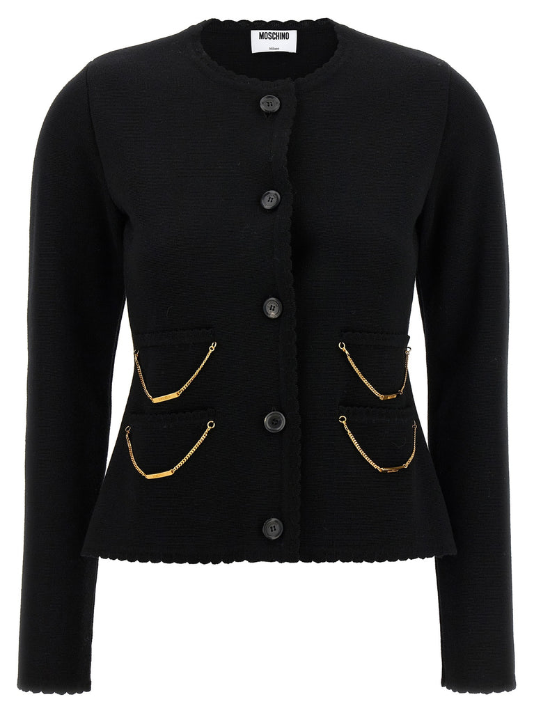 Chain cardigan