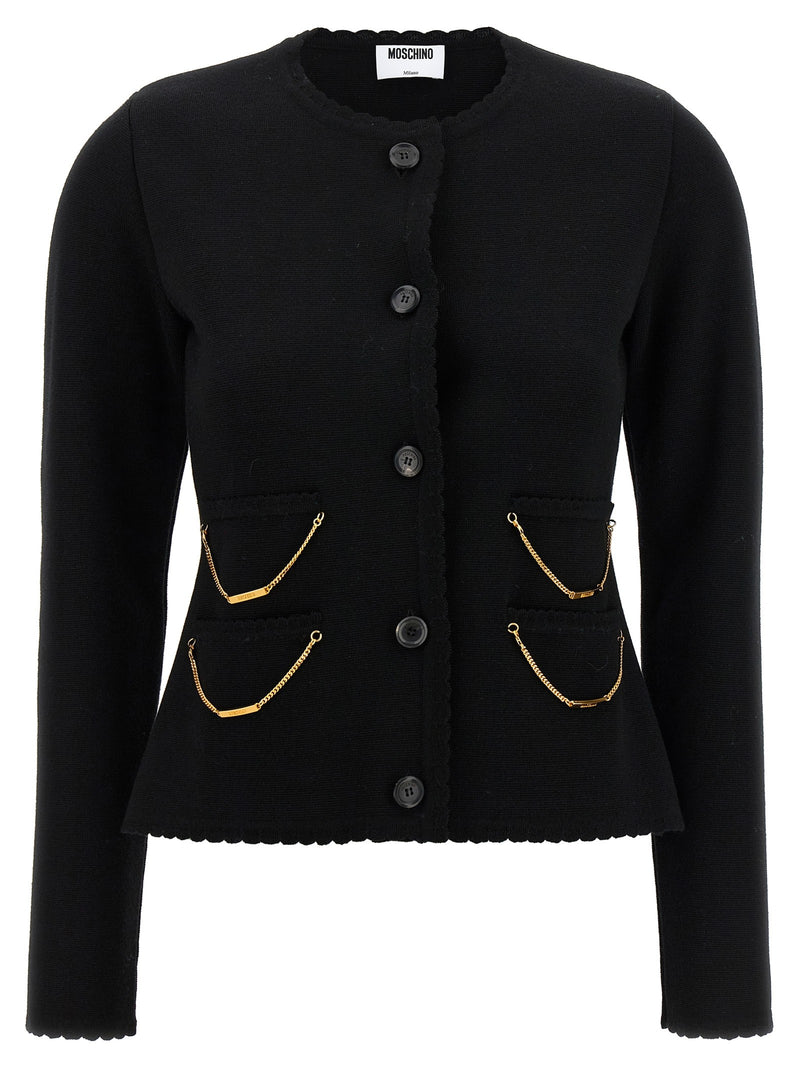 Chain cardigan