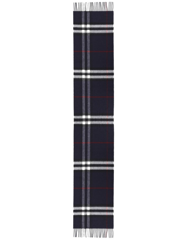 "CHECK" CASHMERE SCARF