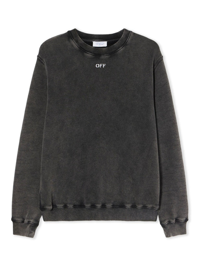 "CHECK FLAN ARROW LOGO" SWEATSHIRT