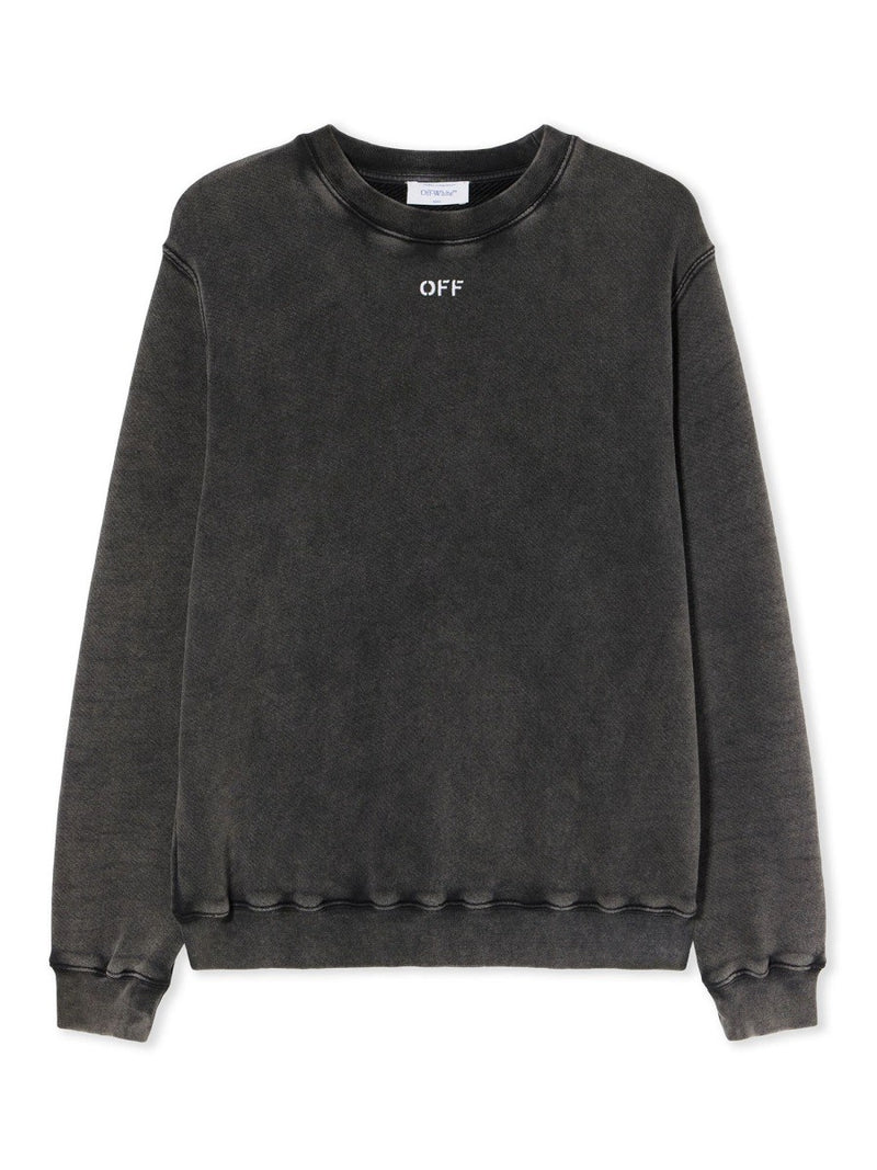 "CHECK FLAN ARROW LOGO" SWEATSHIRT