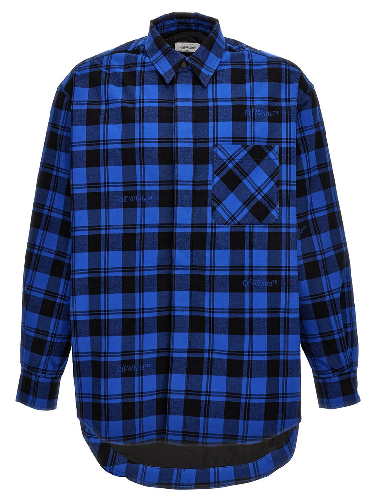 'Check Flannel' overshirt