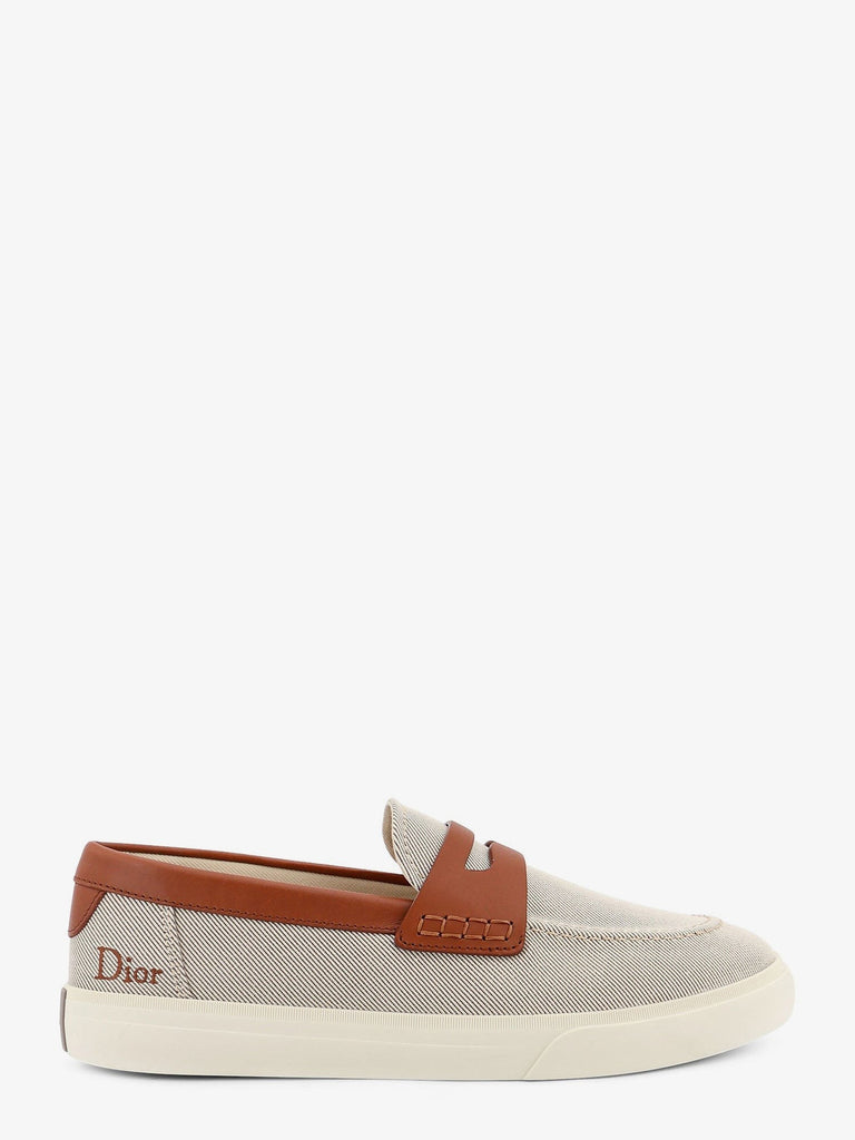 Chester Dioriviera canvas and leather loafers