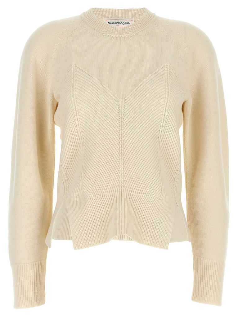 'Chevron Corset' sweater
