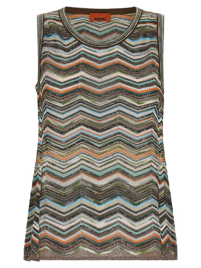 Chevron workmanship top