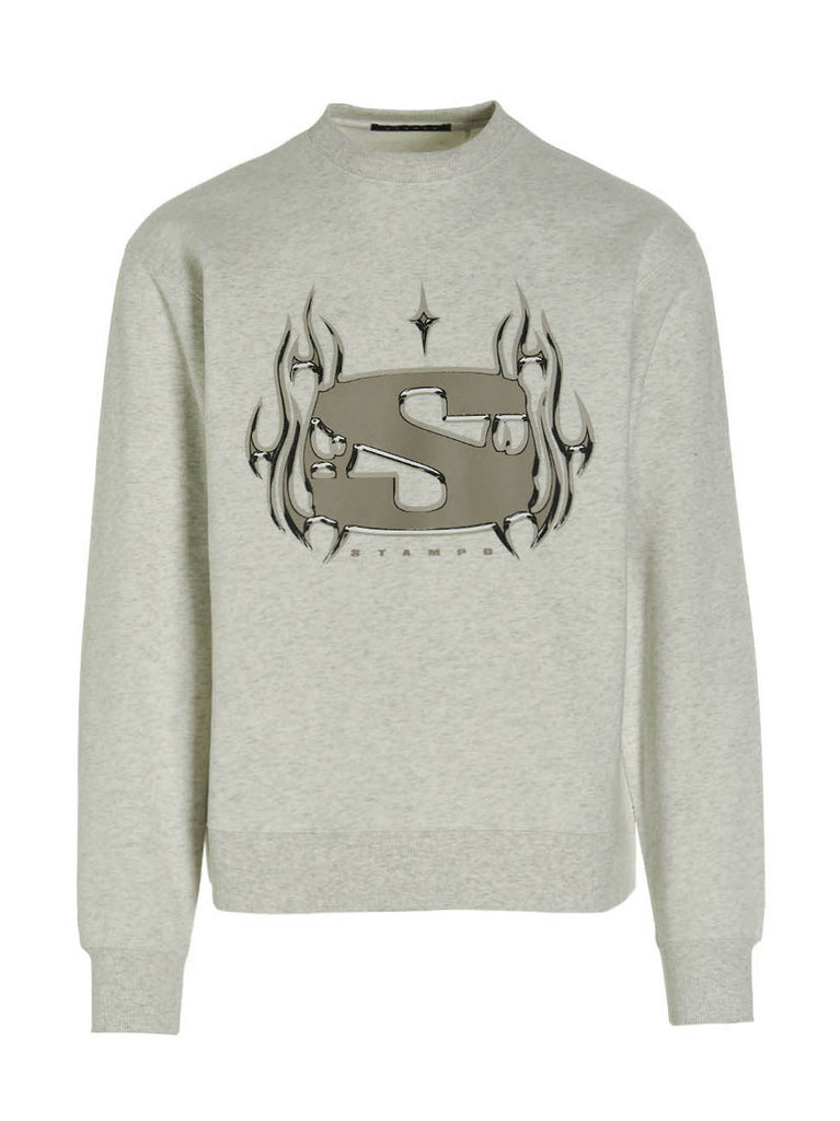 'Chrome Flame' sweatshirt