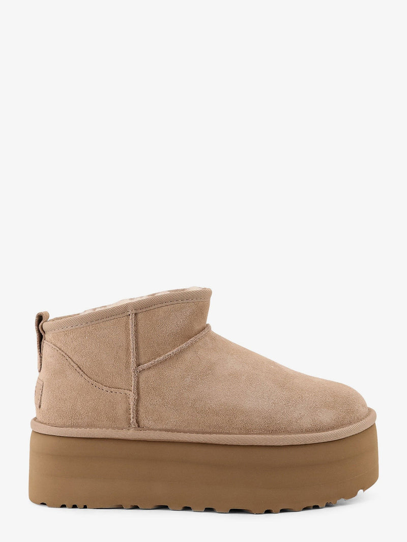 Classic Ultra Mini Platform suede ankle boots