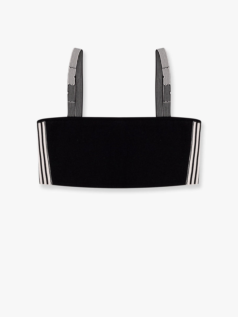 Compact technical knit bralette with dior graphique motif