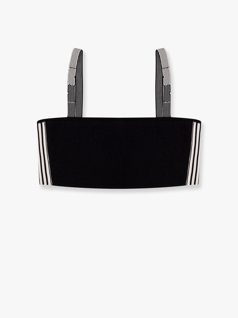 Compact technical knit bralette with dior graphique motif