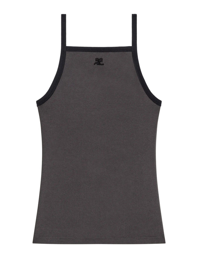 CONTRASTING TANK TOP