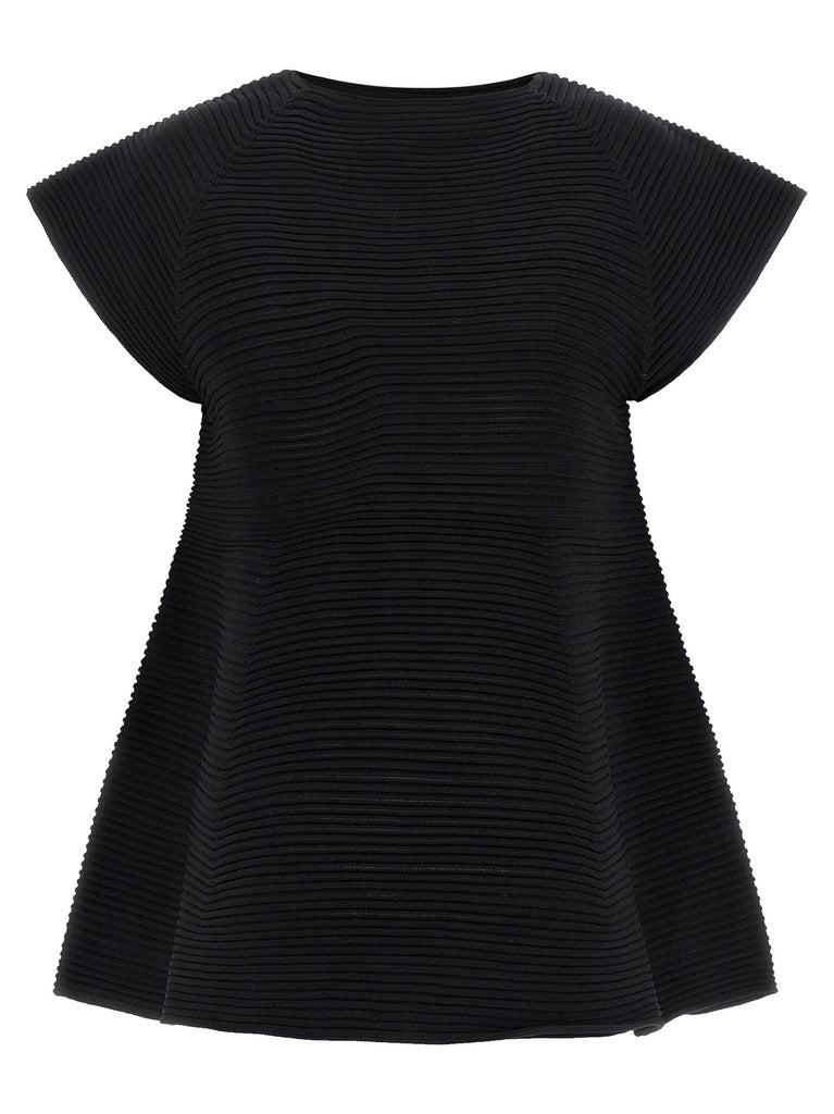 'Corrugated Knit' dress