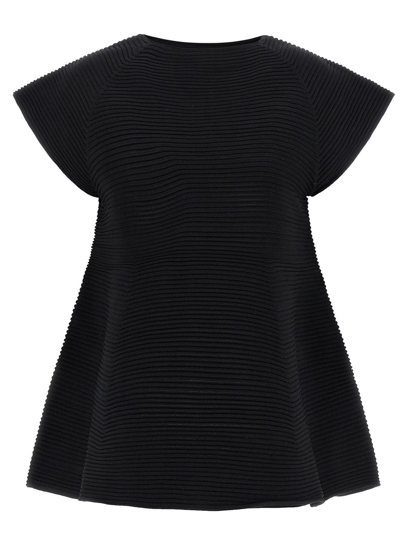 'Corrugated Knit' dress