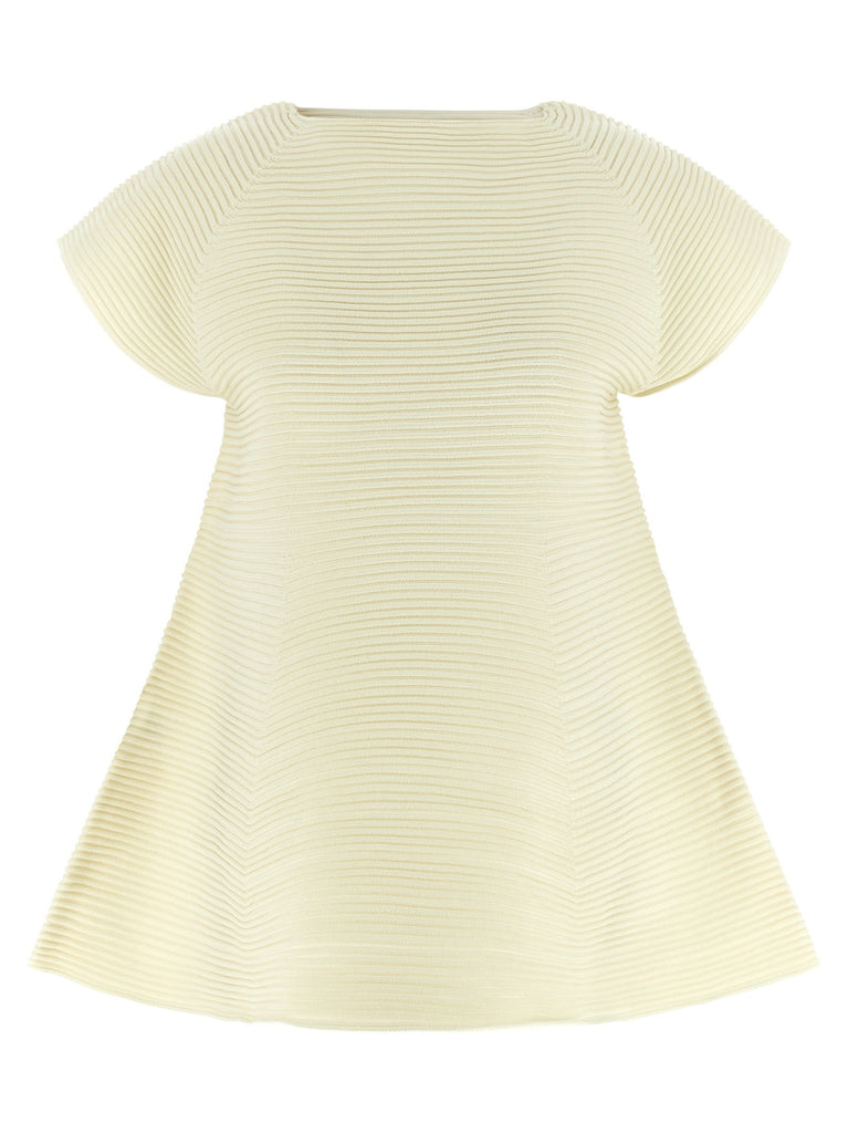 'Corrugated Knit' dress