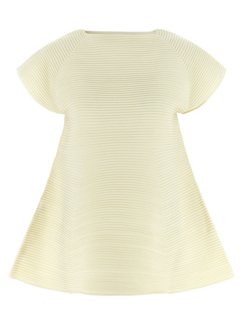 'Corrugated Knit' dress