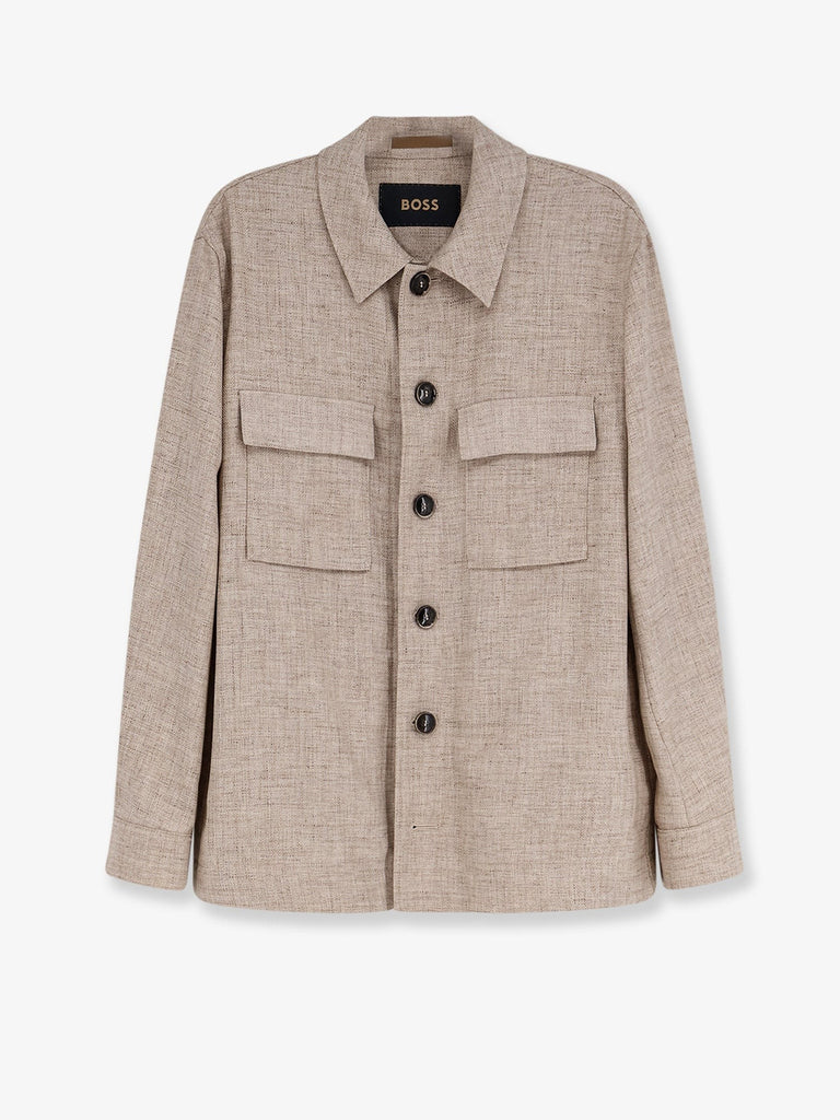 Corvin virgin wool, silk and linen jacket