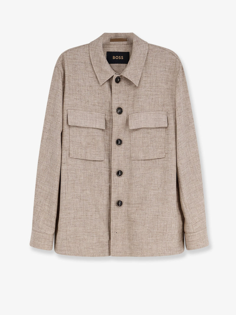 Corvin virgin wool, silk and linen jacket