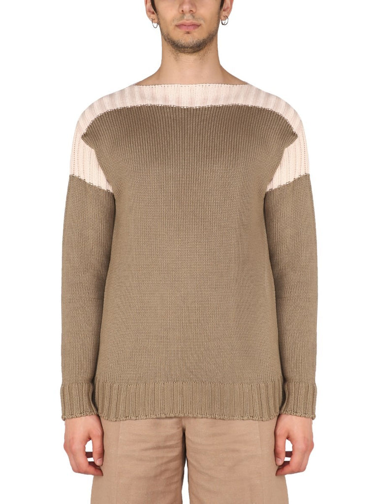 COTTON AND CASHMERE SWEATER