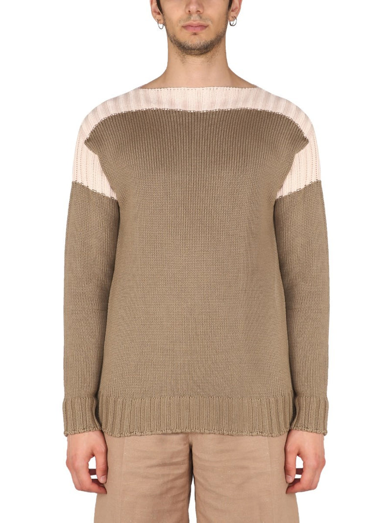 COTTON AND CASHMERE SWEATER