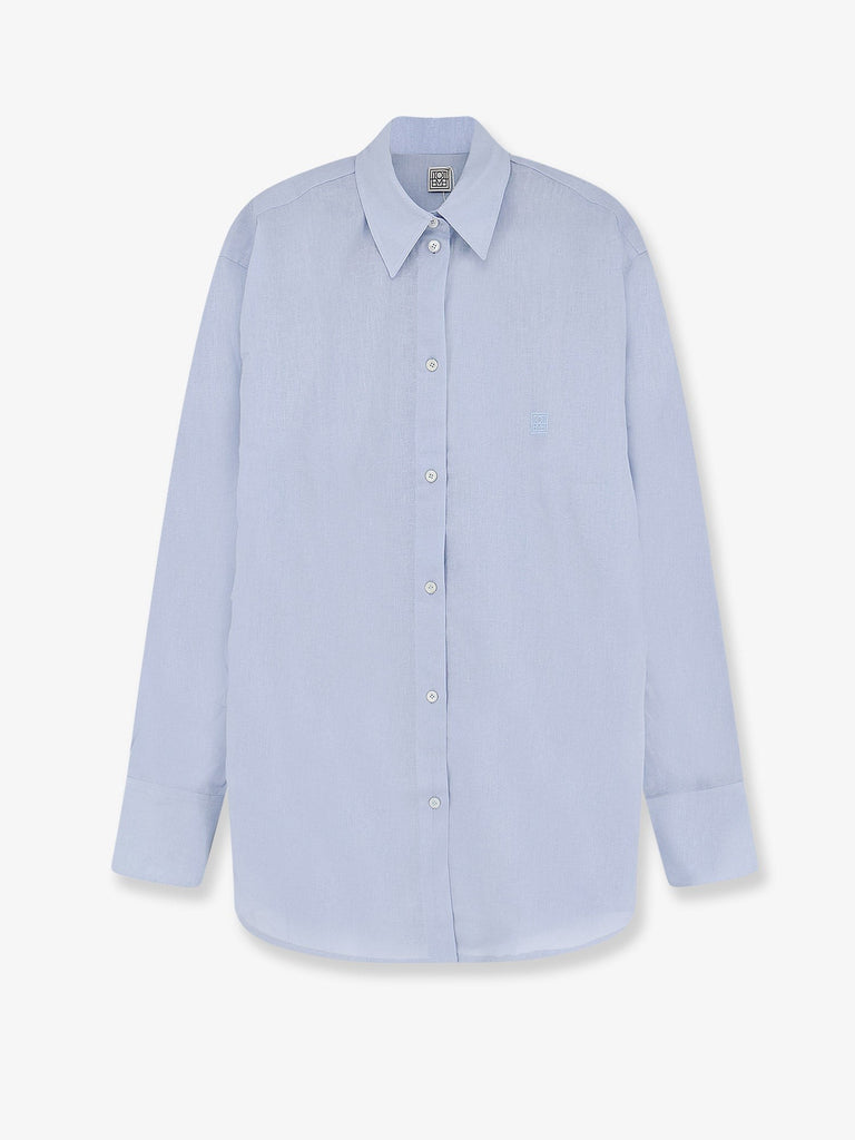 Cotton and linen Oversized summer shirt