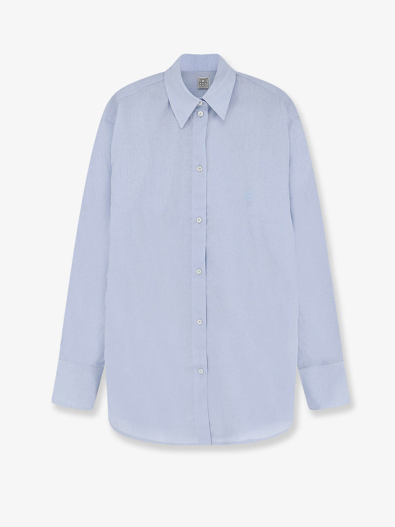 Cotton and linen Oversized summer shirt
