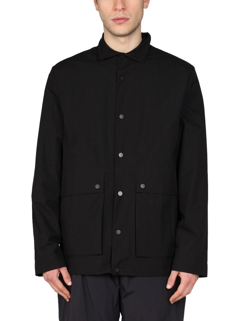 COTTON AND NYLON JACKET