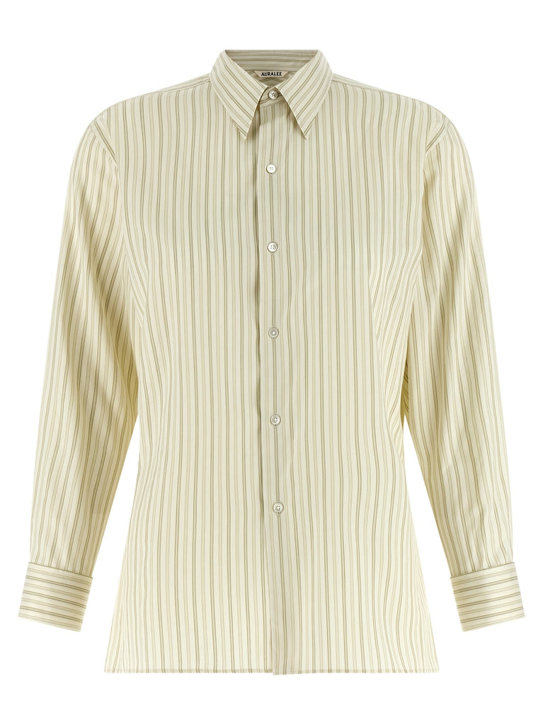 Cotton and silk shirt