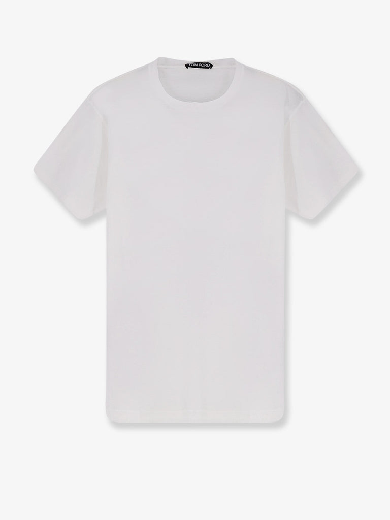 Cotton and silk t-shirt