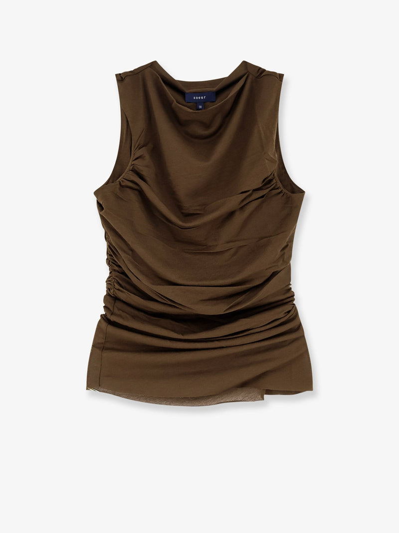 Cotton blend Irina top